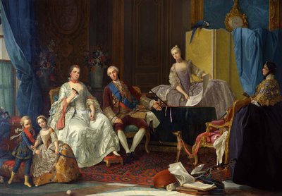The Family of Philip of Parma by Giuseppe Baldrighi